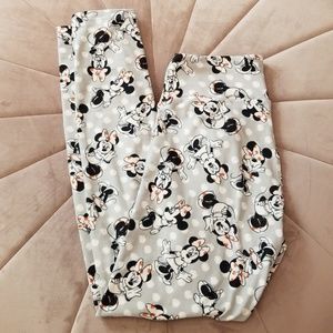 Lularoe Disney Leggings one size Minnie Mouse